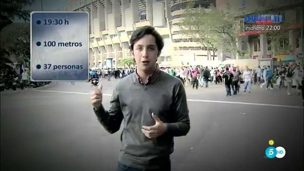Una cámara oculta acompaña a Fran Nicolás al Bernabéu para comprobar su fama