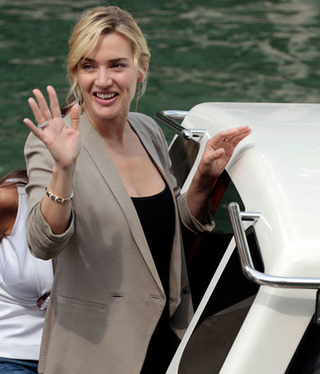 Kate Winslet ya está en Venecia