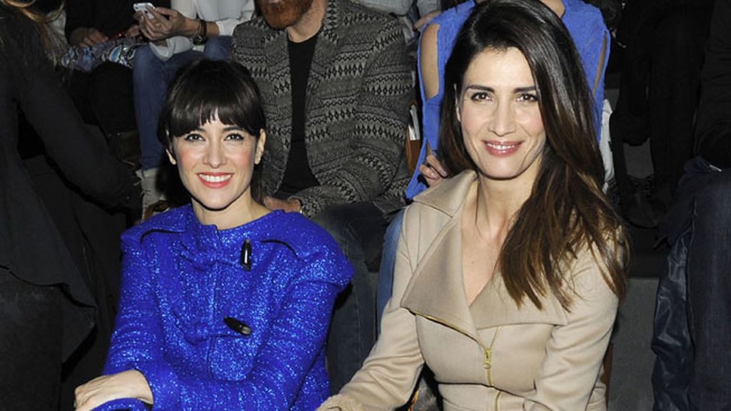 Elia Galera en el desfile de Juanjo Oliva