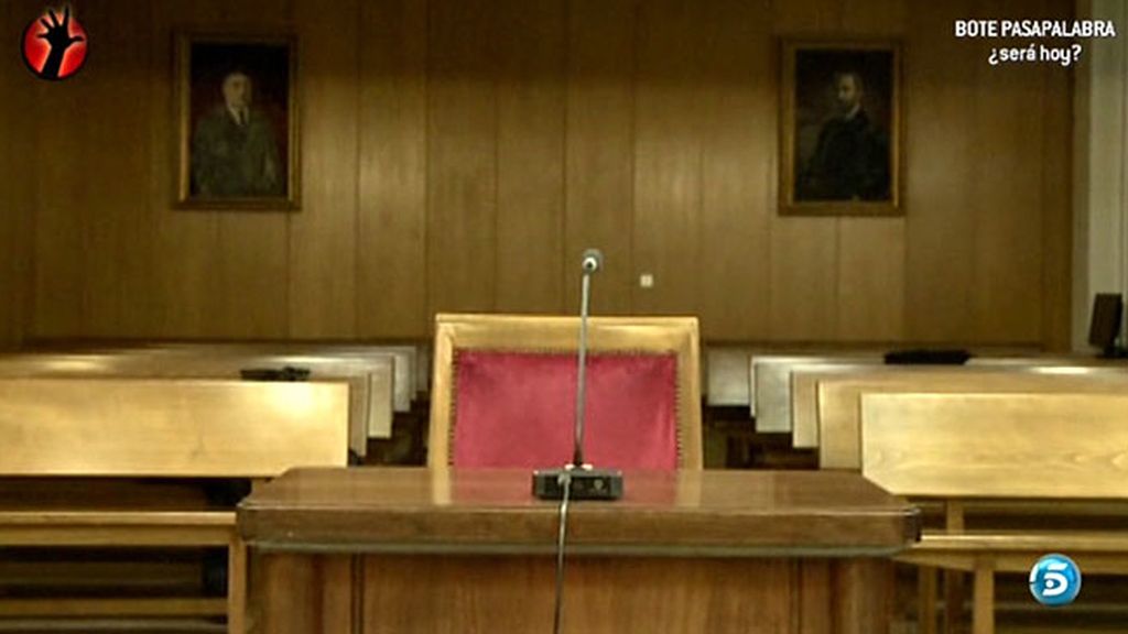 El interior de los juzgados