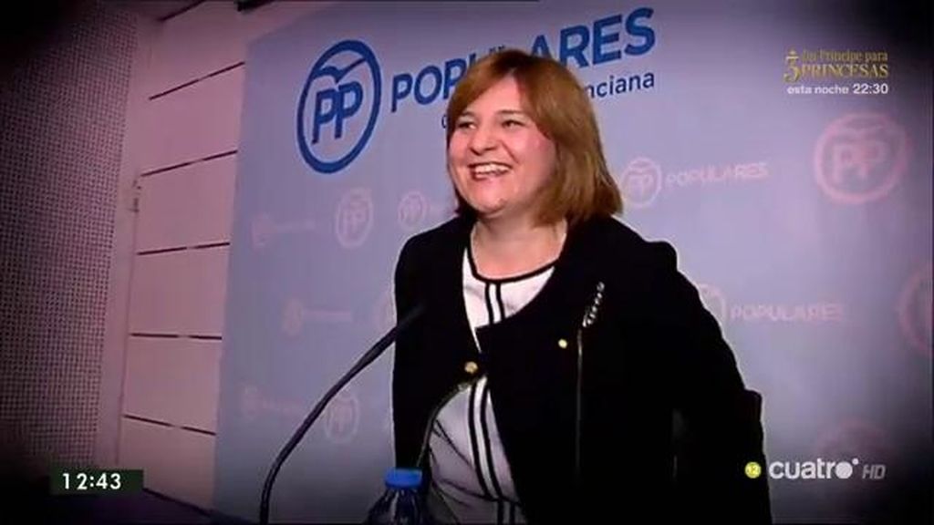 La abanderada de la regeneración del PP valenciano pidió dinero usando su cargo