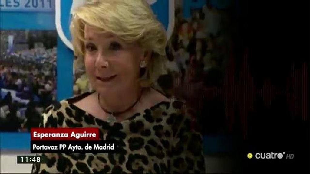 Aguirre desvela que compró acciones de Bankia: “Me parece muy bien que me lo devuelvan”