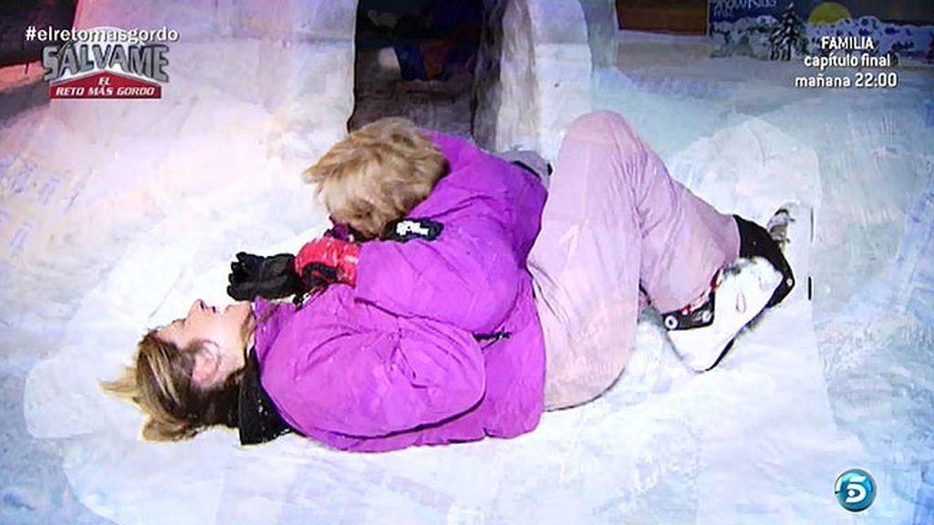 Carmen Bazán se enfada con Melu, lo intenta con la nieve y se relaja con un masaje