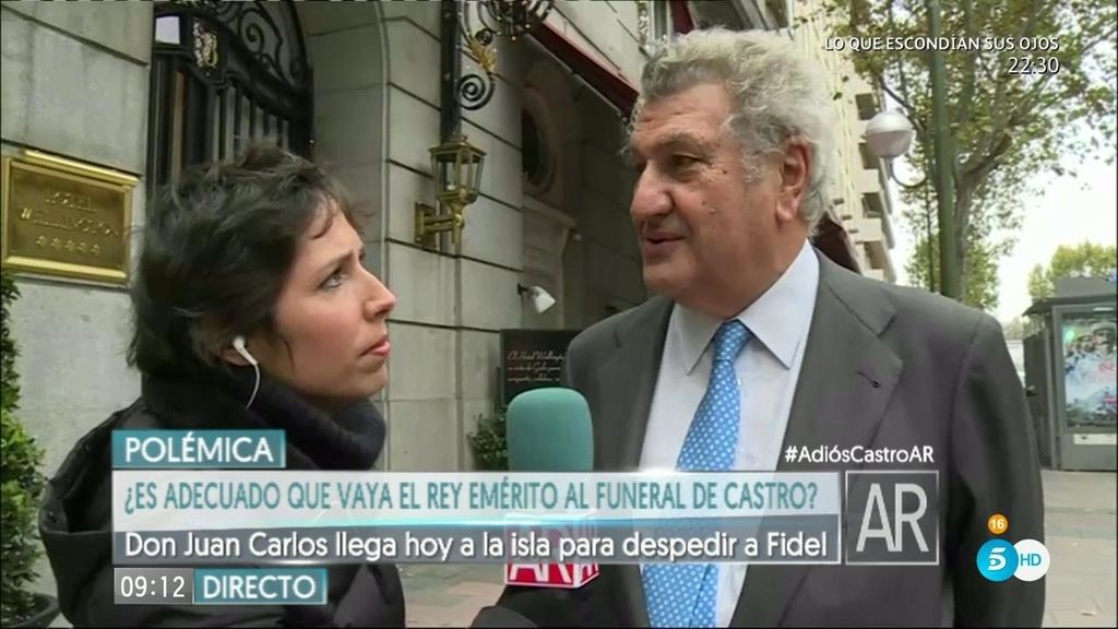 Posada, del viaje del Rey emérito: "Es una decisión del Consejo de Ministros"