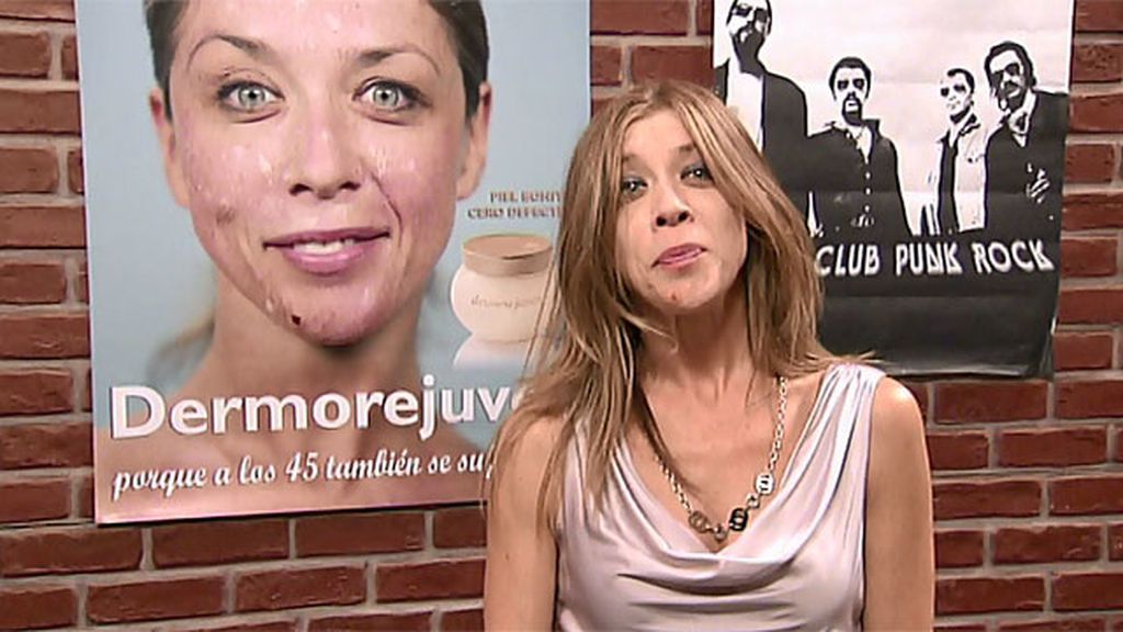 Maite consigue 3.000 euros en un anuncio de crema para viejas