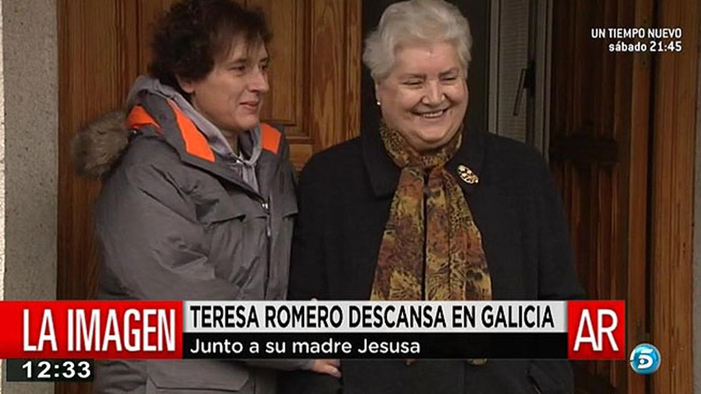 Teresa Romero ya está en casa