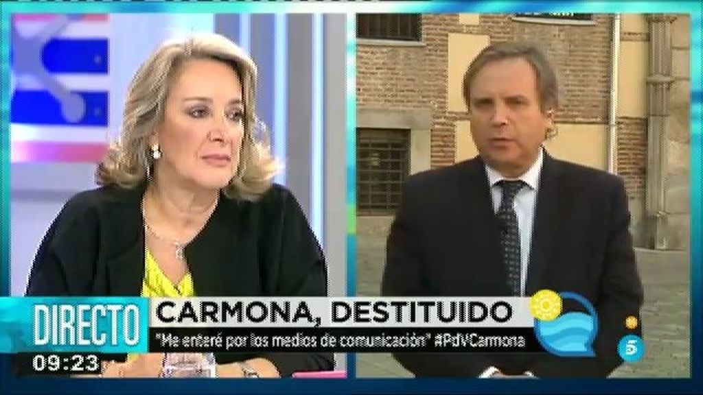 Antonio Carmona: "Después de las elecciones de noviembre, me van a oír"