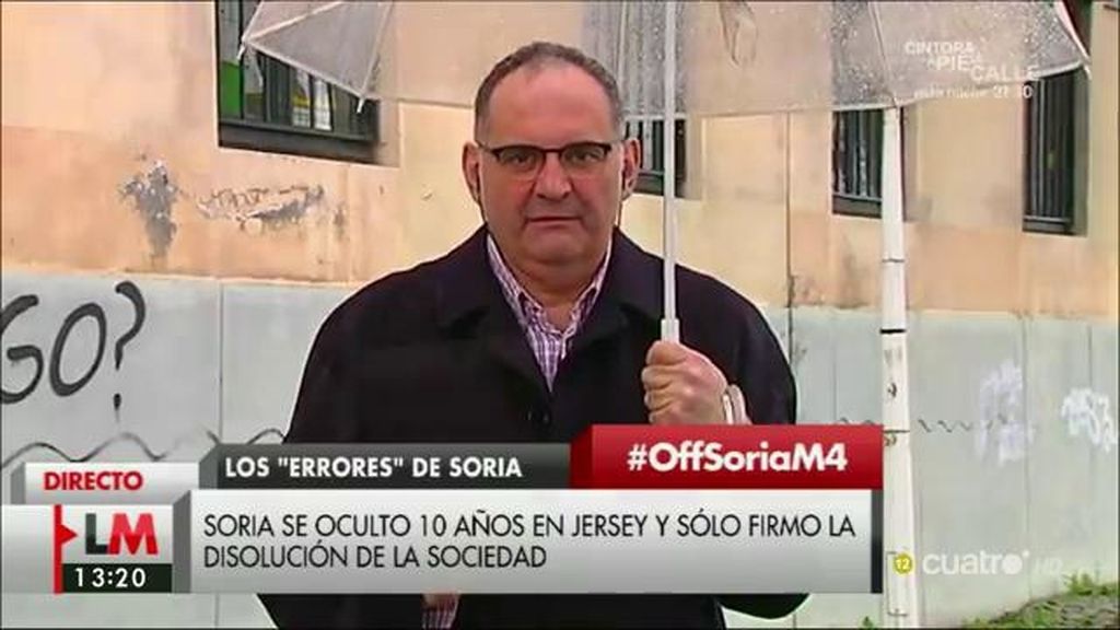 A. Losada: “El ministro Soria no ha asumido ninguna responsabilidad, le han cazado”