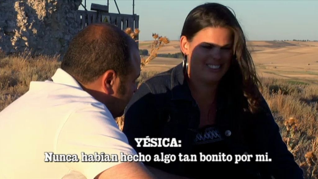 Román y Yésica: amor campestre