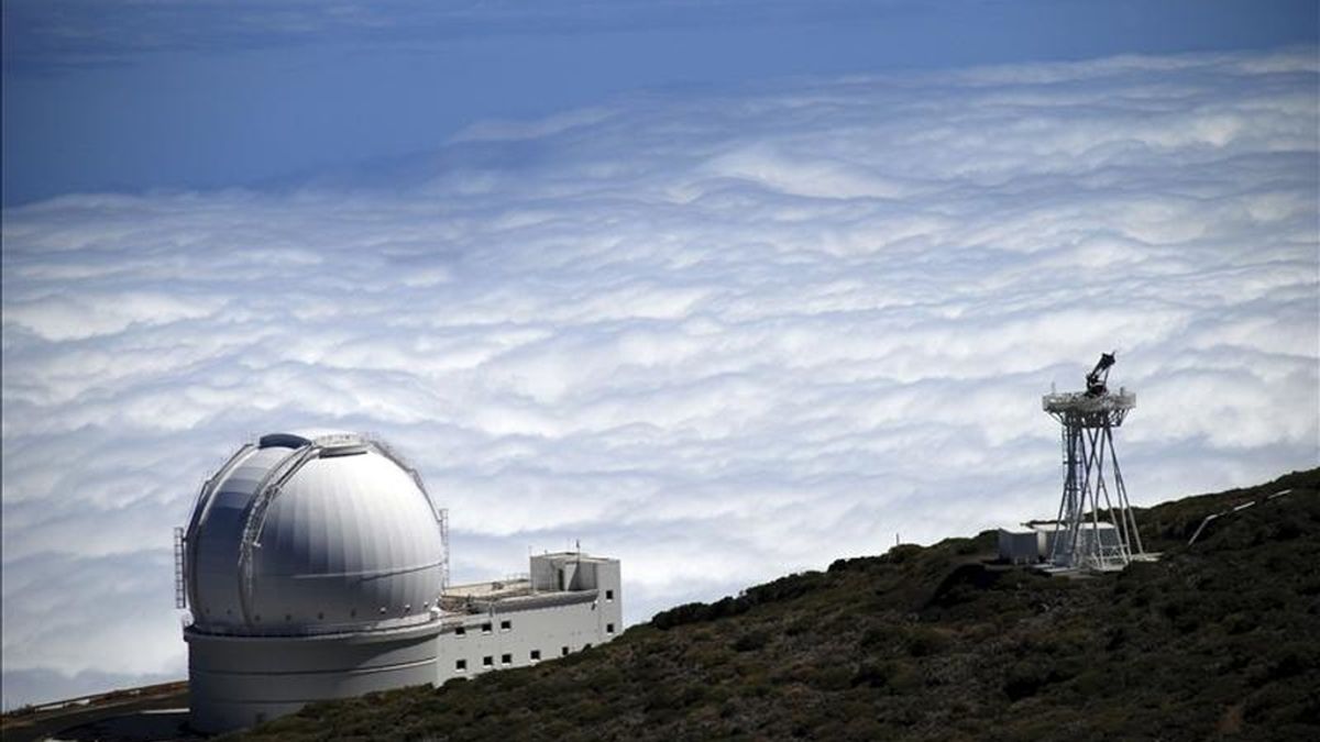 Telescopios del Roque de Los Muchachos en La Palma del Instituto de Astrofísica de Canarias (IAC). EFE/Archivo Telescopios del Roque de Los Muchachos en La Palma del Instituto de Astrofísica de Canarias (IAC). EFE/Archivo