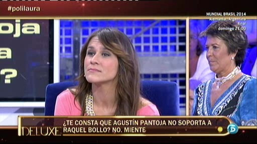 Según el polideluxe, Agustín Pantoja no soporta a Raquel Bollo