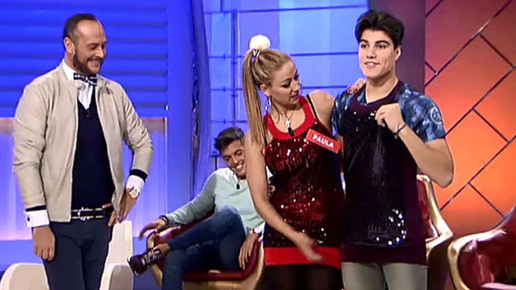 Paula y Julen, pareja de rubias muy chonis Paula y Julen, pareja de rubias muy chonis