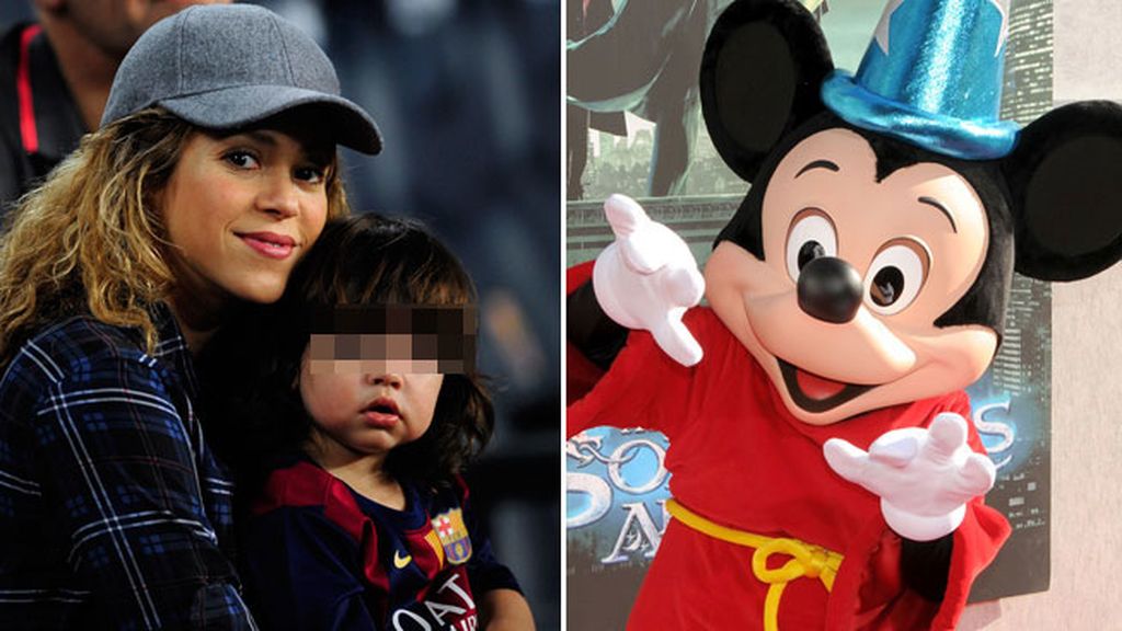 Mickey Mouse da plantón a Shakira: en Disneyland no le dejan 'ir' al cumple de Milan