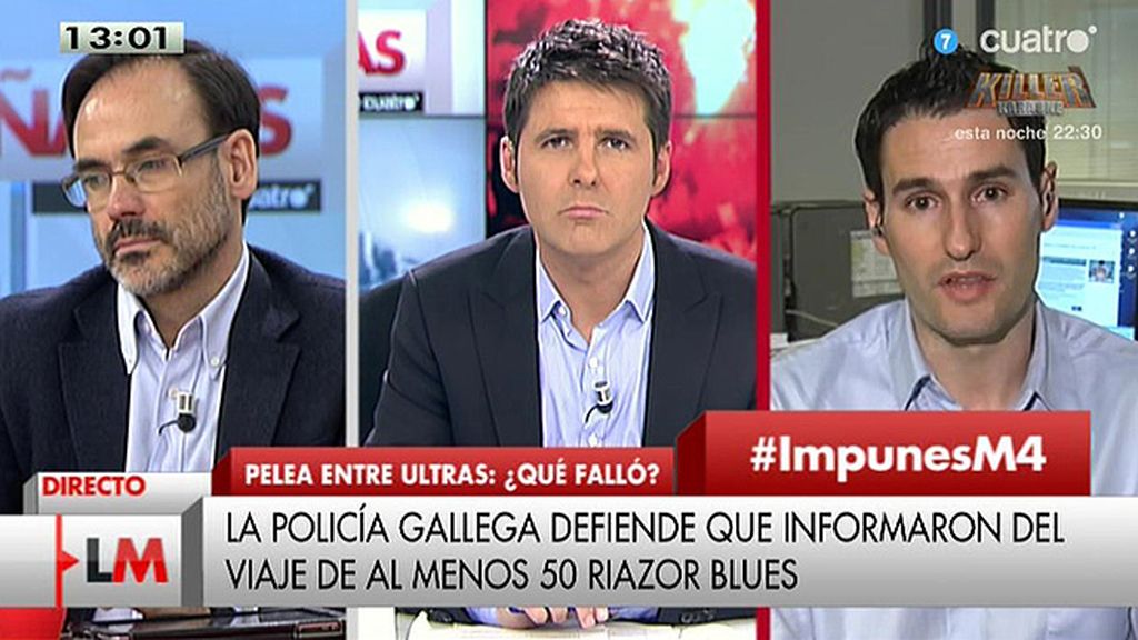 R. González (SUP): "Es triste que a estas alturas los policías no tengamos un chaleco"