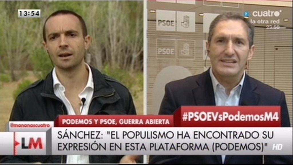 Cepeda, a Alegre: "Decir que Podemos es populista no es insultar, es la realidad"