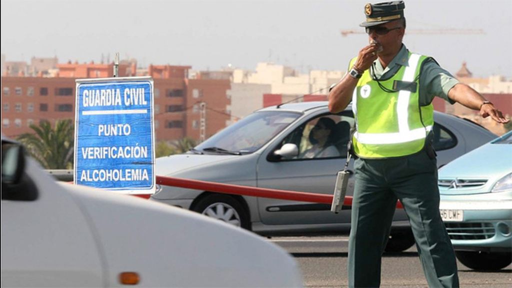 Campaña especial de tráfico contra el consumo de alcohol y drogas