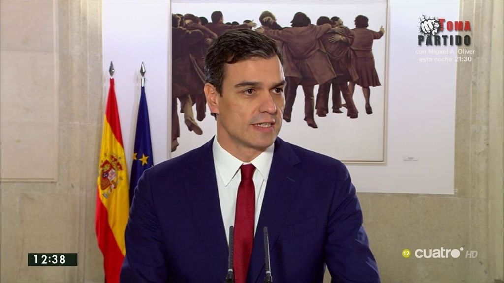 Pedro Sánchez, tras acuerdo firmado con Rivera: “Hay voluntad de acuerdo cuando hay voluntad de cambio”