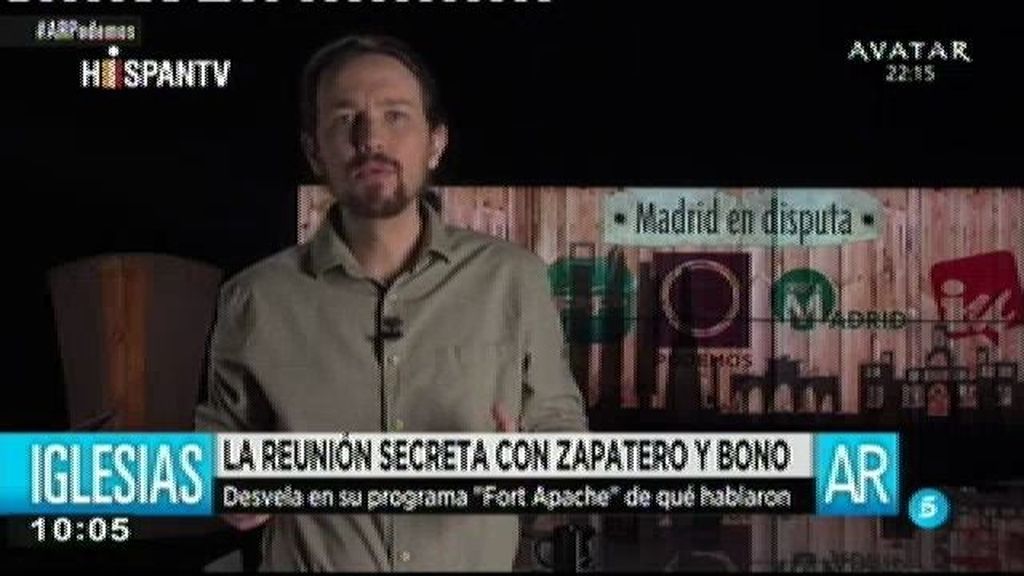 Pablo Iglesias no descarta pactar con PSOE en la Comunidad de Madrid