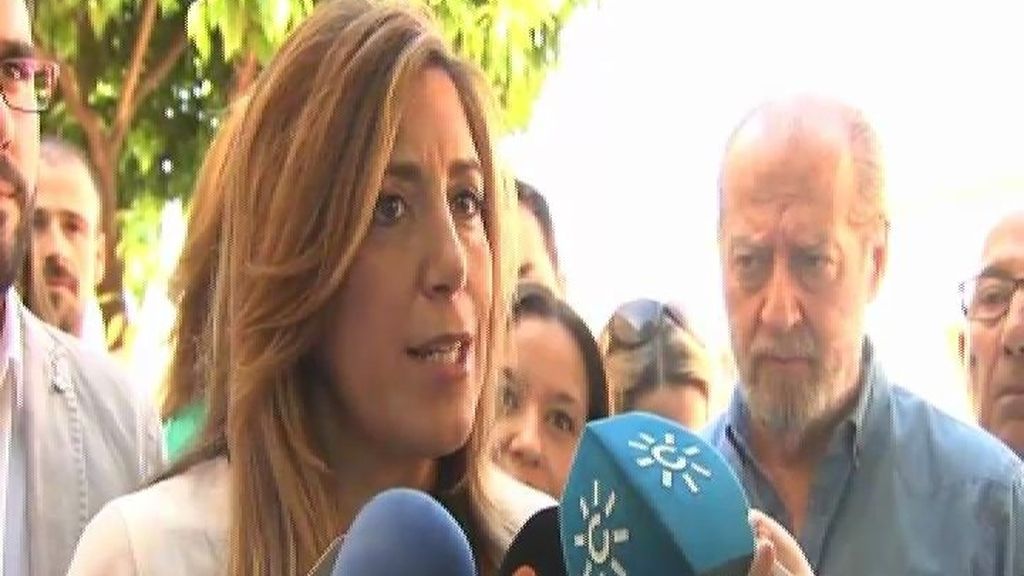 Susana Díaz: "Todo lo que sea bueno para Andalucía lo voy a aceptar"