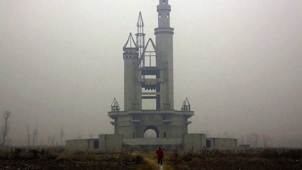 El parque de atracciones abandonado en Beijing, China