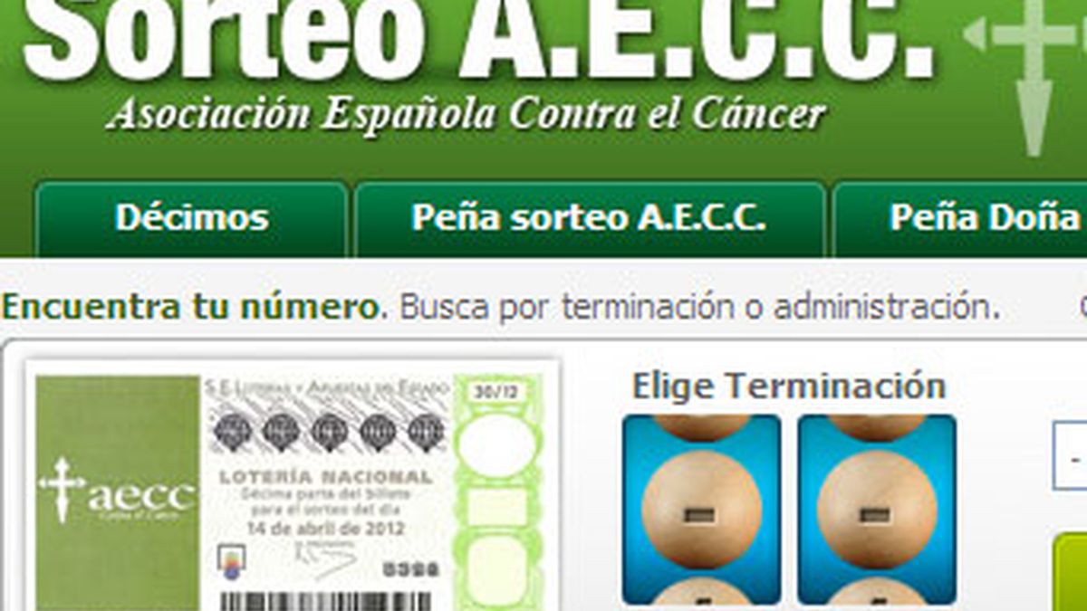 Sorteo Especial en beneficio de la AECC