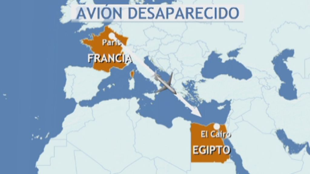Desaparece un avión de Egypt Air procedente de París