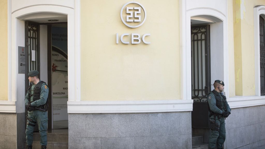 Registran la sede del banco chino ICBC en Madrid por blanqueo de capitales