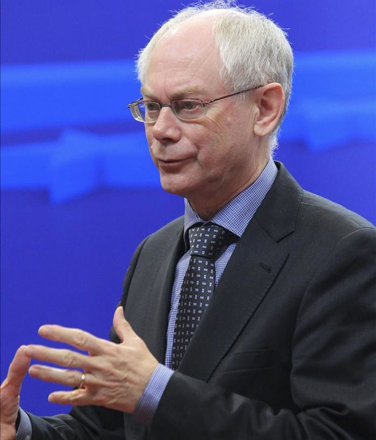 El presidente del Consejo Europeo, Herman Van Rompuy. EFE/Archivo El presidente del Consejo Europeo, Herman Van Rompuy. EFE/Archivo