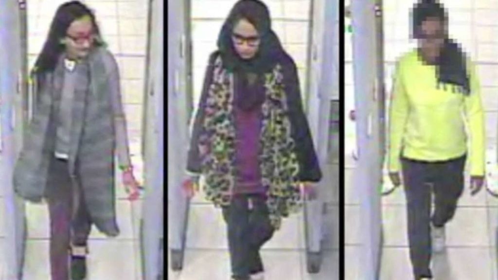 Tres adolescentes huyen de Londres a Siria captadas por la yihad