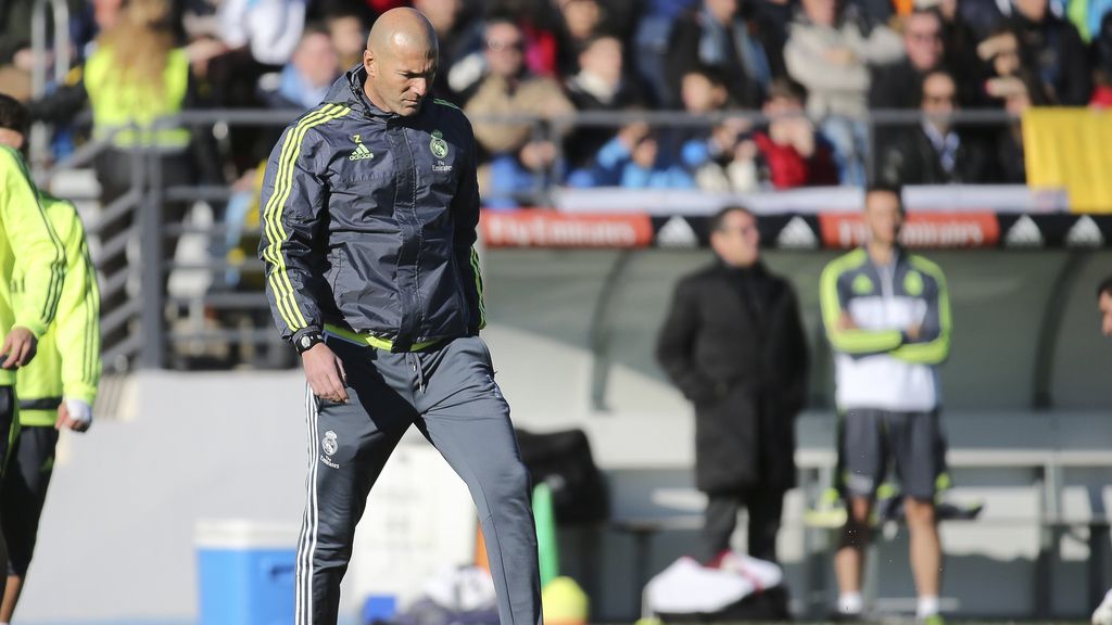 Zidane ya está a los mandos del Madrid