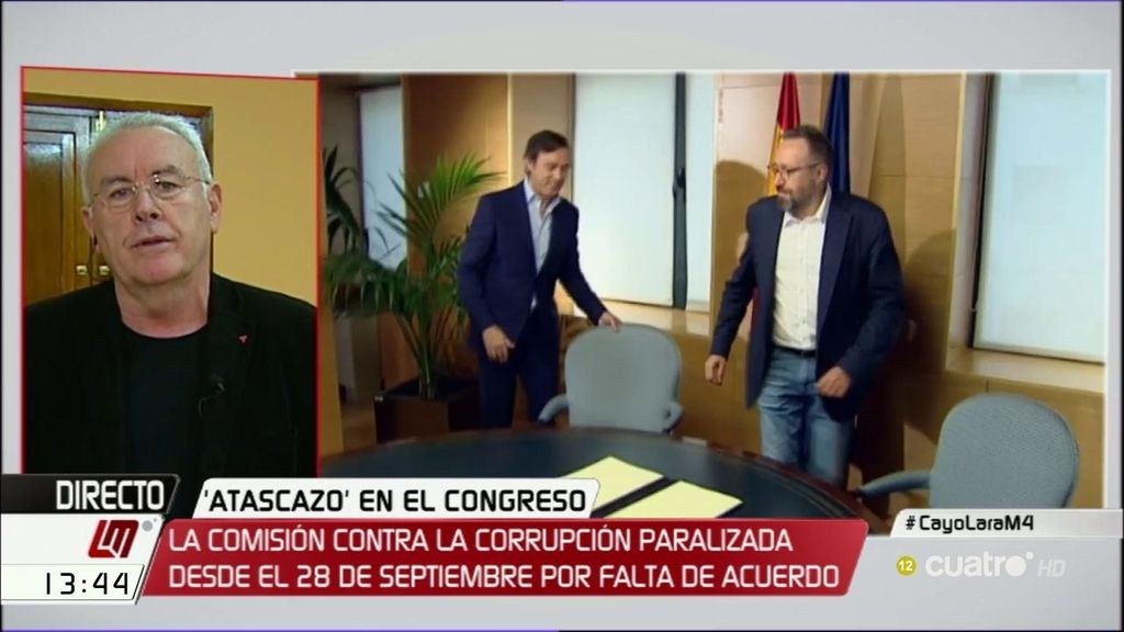 Cayo Lara: “El PP no está dispuesto a facilitar que haya comisiones de investigación”