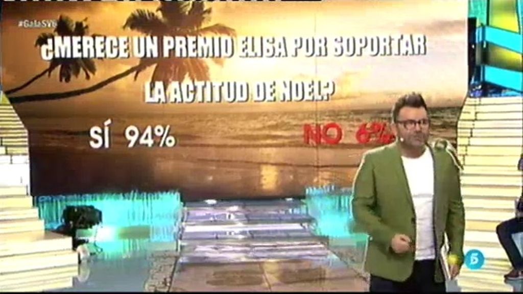 El 94% de los usuarios de la app han decidido premiar a Elisa por soportar a Noel