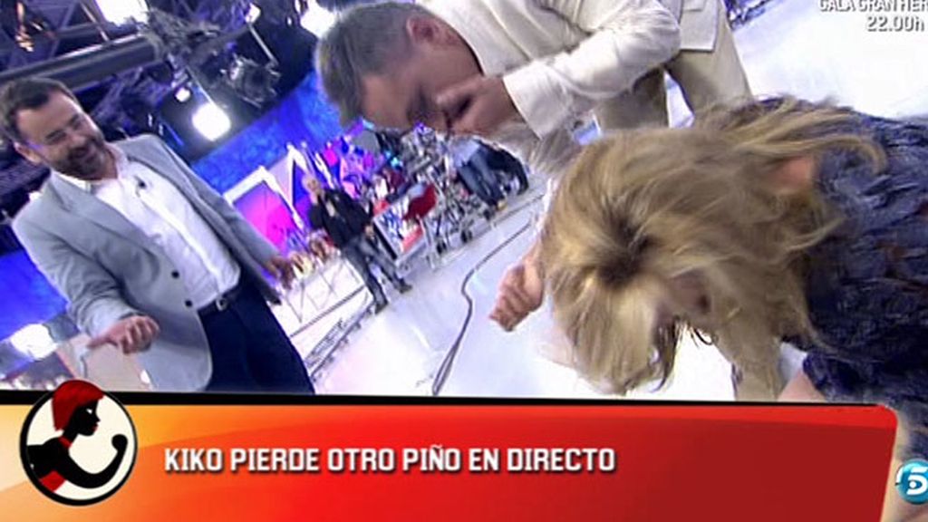 Kiko Hernández pierde una muela en directo