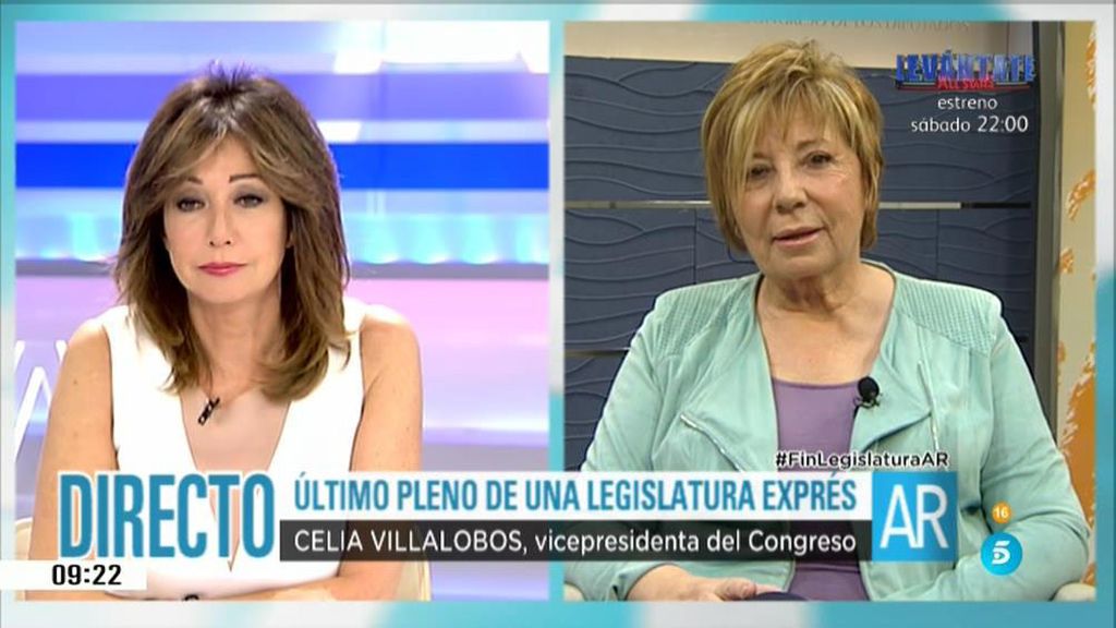 La entrevista íntegra a Celia Villalobos