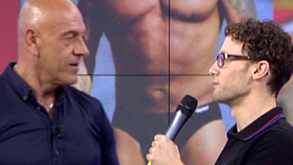 Kiko Matamoros enseña  su musculoso cuerpo en 'Sálvame'