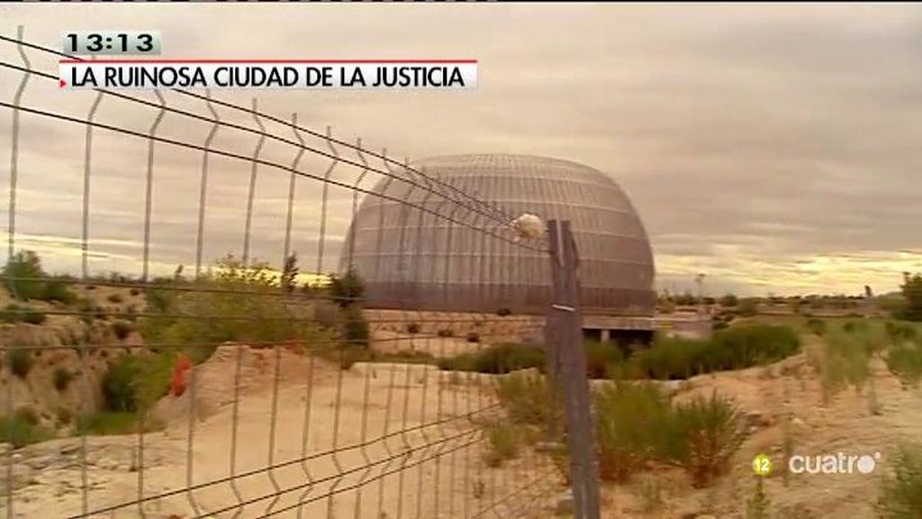 La ruinosa ciudad de la justicia de Aguirre ha enterrado 105 millones