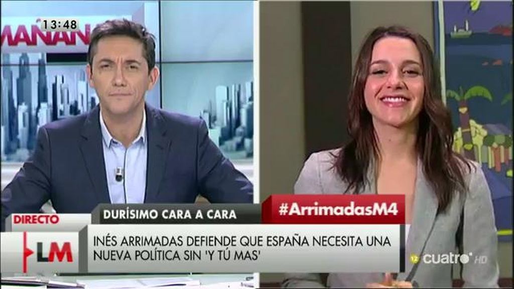 La entrevista a Inés Arrimadas, a la carta
