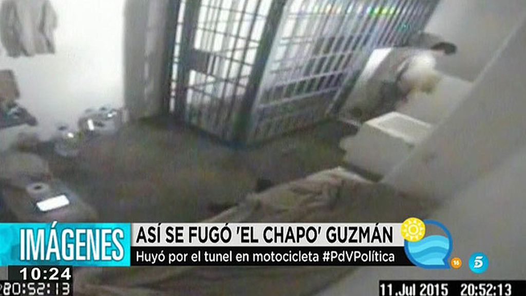 Así se fugó Chapo Guzmán