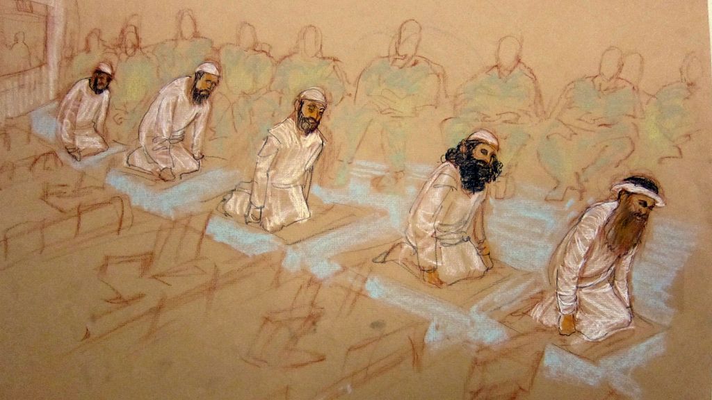Juicio caótico en Guantánamo