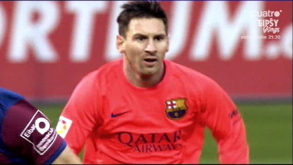 Eslalon espectacular de Messi