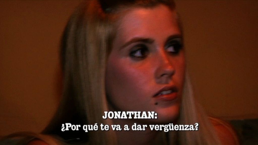 Jonathan y Elisabeth: tensión sexual