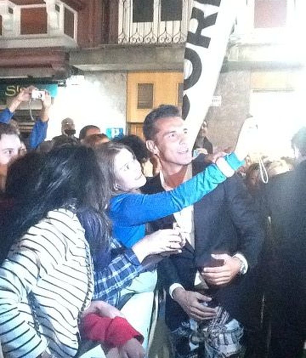 La alfombra 'verde', los coaches, el presentador, los fans...