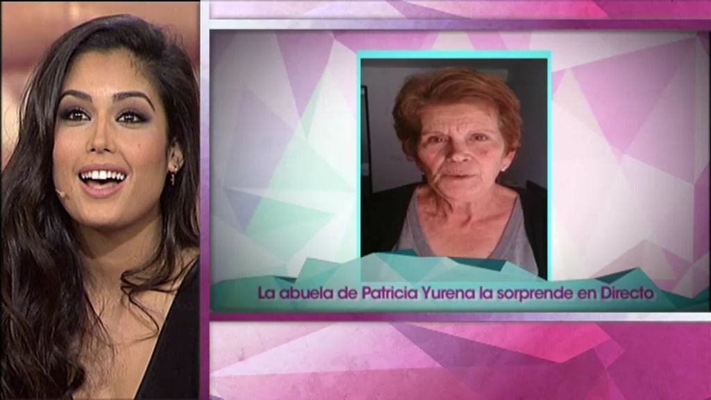 Patricia Yurena recibe un mensaje muy especial de su abuela Dulce