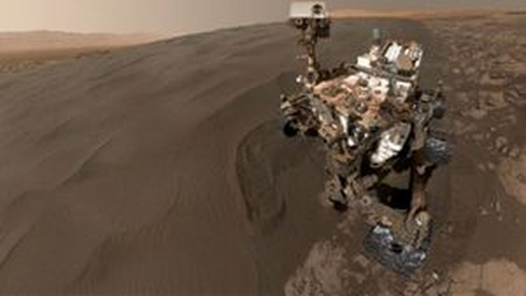 El rover Curiosity se hace un 'selfie' en Marte