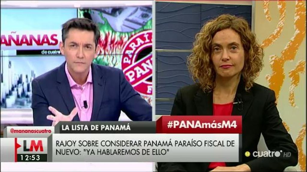 M. Batet: “Panamá, en estos momentos, no está llevando a cabo con el rigor y la transparencia necesaria el flujo informativo”
