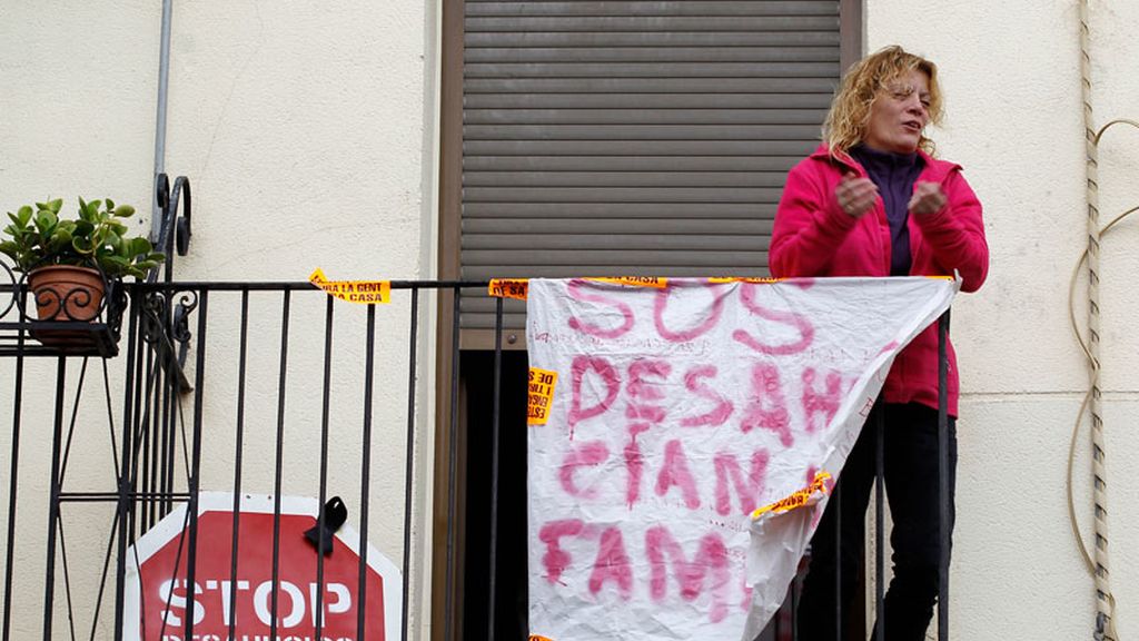 A la espera de ser desahuciada
