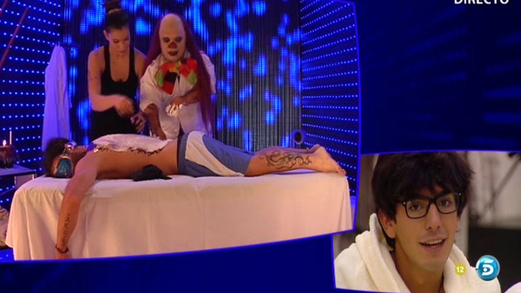 Una fuente de chocolate les endulzó la noche