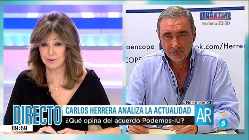 Herrera: "El sorpasso al PSOE querrá decir que está más cerca el pacto PSOE - PP"