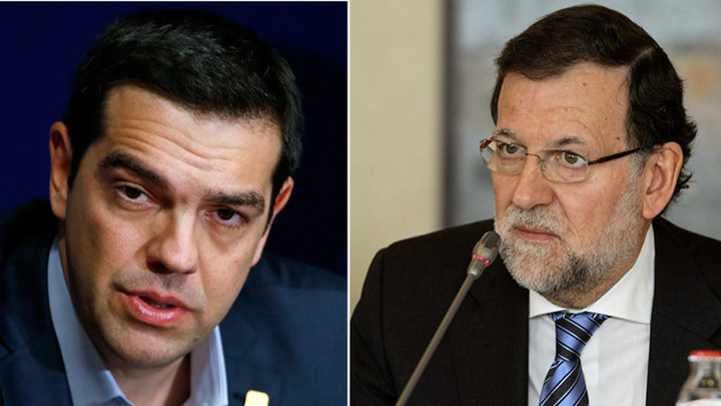 Batalla dialéctica abierta entre Alexis Tsipras y Mariano Rajoy