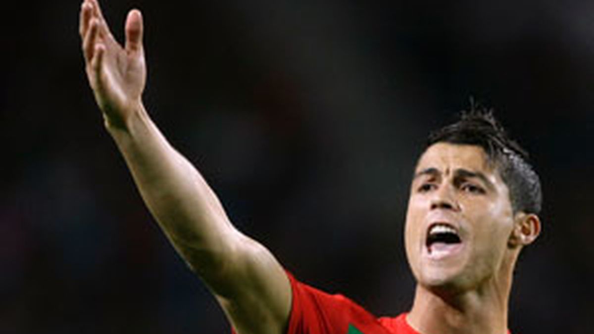 Cristiano Ronaldo durante el partido de la selección de Portugal con Chipre. Foto: Reuters